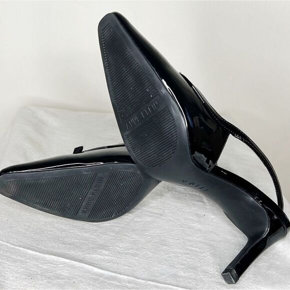 Anne Klein Roxy Pump Black Patent Size 7.5 - Picture 8 of 8